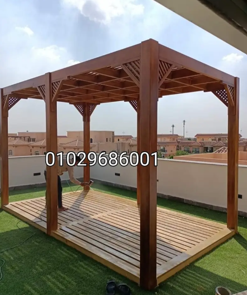 برجوله برجولات من الخشب السويدي - خصم 30% على سعر المتر لفترة محدود thumbnail