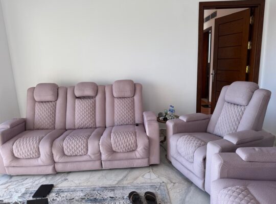 Electric Recliner Living Room Set