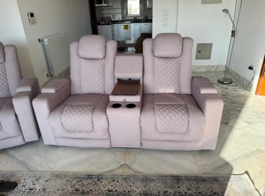 Electric Recliner Living Room Set