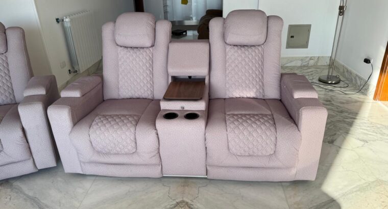Electric Recliner Living Room Set