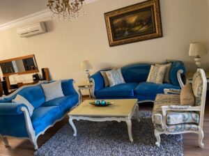 Sofa and tables