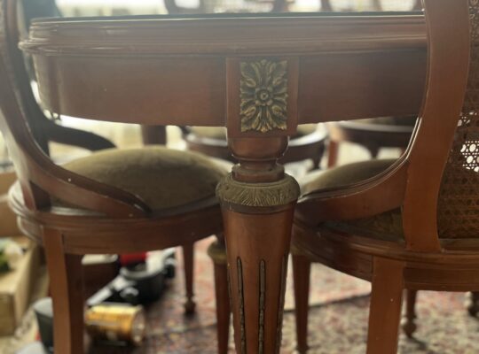 Antique French Design Dinning Table